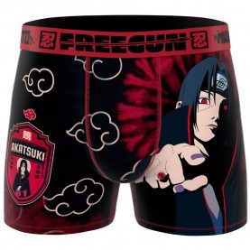 боксерки,мъжко,бельо,freegun,akatsuki,boxers,black,(red,black)