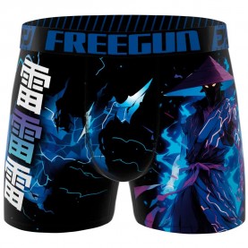 боксерки,мъжко,бельо,freegun,garanite,2,ans,manga,gamer,ninja,boxers,black,(purple,black)