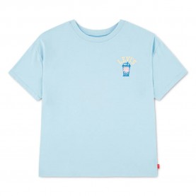 Тениска Levi´s ® Boba Oversized short sleeve T-shirt - Blue (Angel Falls) тениска,мъжки,тениски,дамски,тениски,levi´s,®,boba,oversized,short,sleeve,t,shirt,blue,(angel,falls)