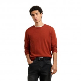 Блуза Pepe jeans Andre sweater - Orange (Dk Rust Orange) блуза,мъжки,пуловери,дамски,пуловери,pepe,jeans,andre,sweater,orange,(dk,rust,orange)