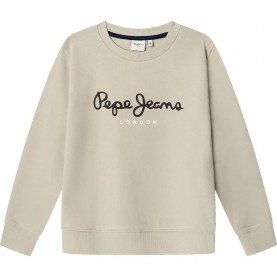 Блуза Pepe jeans Art sweatshirt - Beige (Shallow Grey) блуза,детски,блузи,pepe,jeans,art,sweatshirt,beige,(shallow,grey)