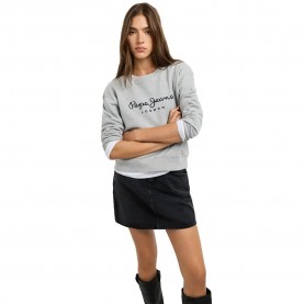 Блуза Pepe jeans Baddy sweatshirt - Grey (Marl Grey) блуза,дамски,блузи,pepe,jeans,baddy,sweatshirt,grey,(marl,grey)