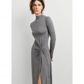 Рокля Pepe jeans Baker long sleeve long dress - Grey (Marl Grey) рокля,дамски,поли,и,рокли,pepe,jeans,baker,long,sleeve,long,dress,grey,(marl,grey)