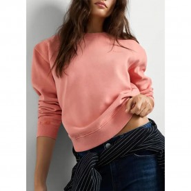 Блуза Pepe jeans Balu sweatshirt - Pink (Coral Peach Pink) блуза,дамски,блузи,pepe,jeans,balu,sweatshirt,pink,(coral,peach,pink)