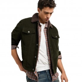 Яке Pepe jeans Bamford jacket - Green (Trench Green) яке,мъжки,якета,дамски,якета,и,палта,pepe,jeans,bamford,jacket,green,(trench,green)