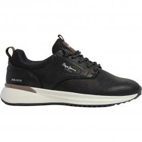 Маратонки Pepe jeans Bampton Urban trainers - Black (Black) маратонки,мъжки,маратонки,дамски,маратонки,pepe,jeans,bampton,urban,trainers,black,(black)