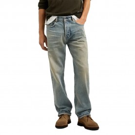 Pepe jeans Bexley PM2084983 Relaxed Straight Fit jeans - Blue (Denim Light Dirt) мъжки,панталони,дамски,панталони,pepe,jeans,bexley,pm2084983,relaxed,straight,fit,jeans,blue,(denim,light,dirt)