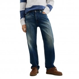 Pepe jeans Bexley PM2084984 Relaxed Straight Fit jeans - Blue (Denim Visual Mid) мъжки,панталони,дамски,панталони,pepe,jeans,bexley,pm2084984,relaxed,straight,fit,jeans,blue,(denim,visual,mid)
