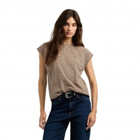 Тениска Pepe jeans Bimbat short sleeve T-shirt - Brown (Ocean Blue) тениска,мъжки,тениски,дамски,тениски,pepe,jeans,bimbat,short,sleeve,t,shirt,brown,(ocean,blue)