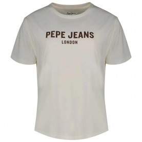 Тениска Pepe jeans Bomb short sleeve T-shirt - Grey (Mousse White) тениска,мъжки,тениски,дамски,тениски,pepe,jeans,bomb,short,sleeve,t,shirt,grey,(mousse,white)