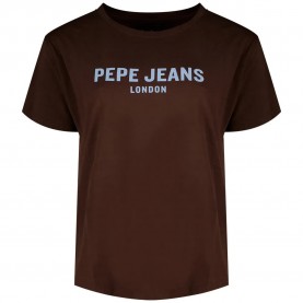 Тениска Pepe jeans Bomb short sleeve T-shirt - Brown (Trail Brown) тениска,мъжки,тениски,дамски,тениски,pepe,jeans,bomb,short,sleeve,t,shirt,brown,(trail,brown)