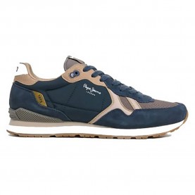 Маратонки Pepe jeans Brit City trainers - Blue (Navy) маратонки,мъжки,маратонки,дамски,маратонки,pepe,jeans,brit,city,trainers,blue,(navy)