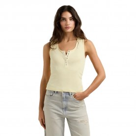 тениска,мъжки,тениски,дамски,тениски,pepe,jeans,camila,sleeveless,t,shirt,beige,(vanilla,beige)