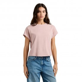 Тениска Pepe jeans Casandra short sleeve T-shirt - Pink (Cloudy Pink) тениска,мъжки,тениски,дамски,тениски,pepe,jeans,casandra,short,sleeve,t,shirt,pink,(cloudy,pink)