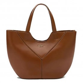 Чанта за през рамо Pepe jeans Cevia Hexia shoulder bag - Brown (Tan Brown) чанта,за,през,рамо,всички,чанти,pepe,jeans,cevia,hexia,shoulder,bag,brown,(tan,brown)