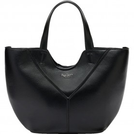 Чанта за през рамо Pepe jeans Cevia Hexia shoulder bag - Black (Black) чанта,за,през,рамо,всички,чанти,pepe,jeans,cevia,hexia,shoulder,bag,black,(black)