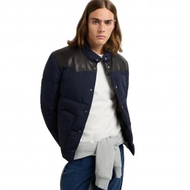 Яке Pepe jeans Contrast Yoke padded jacket - Blue (Dulwich Blue) яке,мъжки,якета,дамски,якета,и,палта,pepe,jeans,contrast,yoke,padded,jacket,blue,(dulwich,blue)