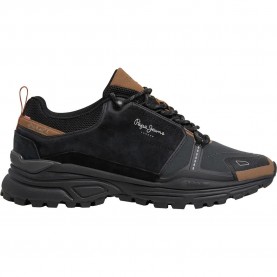 Маратонки Pepe jeans Darren Urban trainers - Black (Black) маратонки,мъжки,маратонки,дамски,маратонки,pepe,jeans,darren,urban,trainers,black,(black)