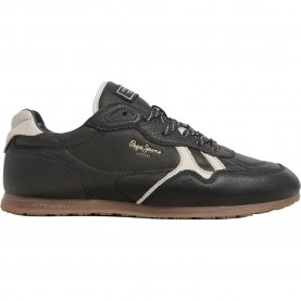 Маратонки Pepe jeans Daze Basic trainers - Black (Black) маратонки,мъжки,маратонки,дамски,маратонки,pepe,jeans,daze,basic,trainers,black,(black)