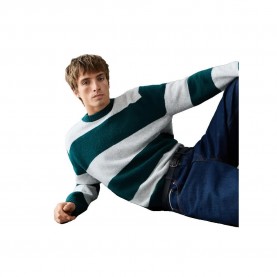 Блуза Pepe jeans Deacon Stripes sweater - Green (Richmond Green) блуза,мъжки,пуловери,дамски,пуловери,pepe,jeans,deacon,stripes,sweater,green,(richmond,green)