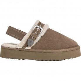 Pepe jeans Dissy Strap clogs - Brown / Grey (Taupe Beige) дамски,сандали,и,чехли,мъжки,сандали,мъжки,джапанки,и,чехли,pepe,jeans,dissy,strap,clogs,brown,grey,(taupe,beige)