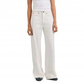 Pepe jeans Eden Straight Fit high waist jeans - White (Denim Rigid Bull) мъжки,панталони,дамски,панталони,pepe,jeans,eden,straight,fit,high,waist,jeans,white,(denim,rigid,bull)