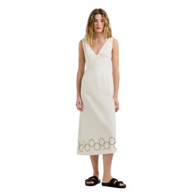 рокля,дамски,поли,и,рокли,pepe,jeans,flower,sleeveless,midi,dress,white,(white)