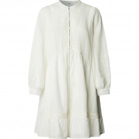 Рокля Pepe jeans Garahi long sleeve short dress - White (Mousse White) рокля,дамски,поли,и,рокли,pepe,jeans,garahi,long,sleeve,short,dress,white,(mousse,white)