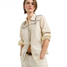 Риза с дълъг ръкав Pepe jeans Gianna long sleeve shirt - Beige (Canvas White) риза,с,дълъг,ръкав,дамски,ризи,мъжки,ризи,pepe,jeans,gianna,long,sleeve,shirt,beige,(canvas,white)