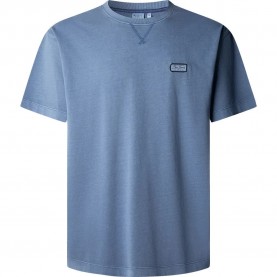 Тениска Pepe jeans Joaquin short sleeve T-shirt - Blue (Sea Blue) тениска,мъжки,тениски,дамски,тениски,pepe,jeans,joaquin,short,sleeve,t,shirt,blue,(sea,blue)