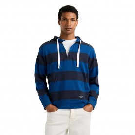 Суичър Pepe jeans Joe Stripes hoodie - Blue (Deep Sea Blue) суичър,мъжки,пуловери,pepe,jeans,joe,stripes,hoodie,blue,(deep,sea,blue)