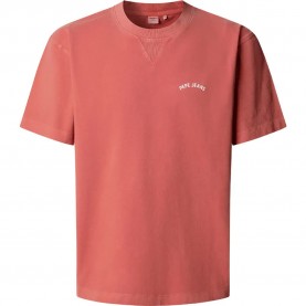 Тениска Pepe jeans John short sleeve T-shirt - Orange (Cinnabar Red) тениска,мъжки,тениски,дамски,тениски,pepe,jeans,john,short,sleeve,t,shirt,orange,(cinnabar,red)