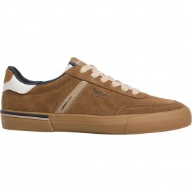 Маратонки Pepe jeans Kenton Suede trainers - Brown (Caramel Beige) маратонки,мъжки,маратонки,дамски,маратонки,pepe,jeans,kenton,suede,trainers,brown,(caramel,beige)