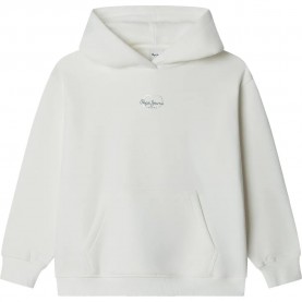 суичър,детски,блузи,pepe,jeans,lybertha,hoodie,white,(mousse,white)