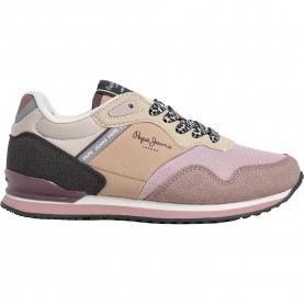 Маратонки Pepe jeans London Fame trainers - Pink (Bleach Pink) маратонки,мъжки,маратонки,дамски,маратонки,pepe,jeans,london,fame,trainers,pink,(bleach,pink)