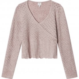 Блуза Pepe jeans Magnolia v neck sweater - Grey (Grapeade Purple) блуза,мъжки,пуловери,дамски,пуловери,pepe,jeans,magnolia,v,neck,sweater,grey,(grapeade,purple)