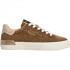Маратонки Pepe jeans Milan West trainers - Brown (Nut Brown) маратонки,мъжки,маратонки,дамски,маратонки,pepe,jeans,milan,west,trainers,brown,(nut,brown)