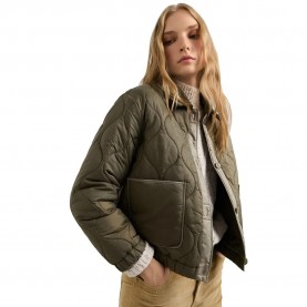 Яке Pepe jeans Nicole jacket - Green (Khaki Green) яке,мъжки,якета,дамски,якета,и,палта,pepe,jeans,nicole,jacket,green,(khaki,green)