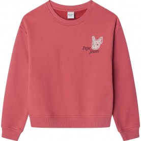 блуза,детски,блузи,pepe,jeans,penelope,sweatshirt,pink,(cedar,wood,brown)