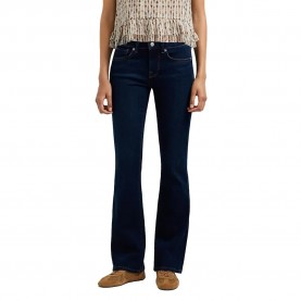 Pepe jeans Piccadilly PL20473256FA Bootcut Fit low waist jeans - Blue (Denim Faded Dark Indigo Powerflex) мъжки,панталони,дамски,панталони,pepe,jeans,piccadilly,pl20473256fa,bootcut,fit,low,waist,jeans,blue,(denim,faded,dark,indigo,powerflex)