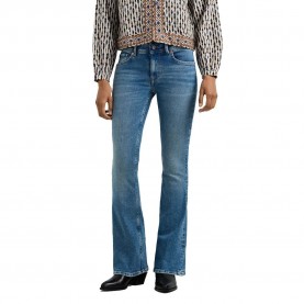 мъжки,панталони,дамски,панталони,pepe,jeans,pimlico,pl20473663vd,flare,fit,low,waist,jeans,blue,(denim,vintage,sky,blue)