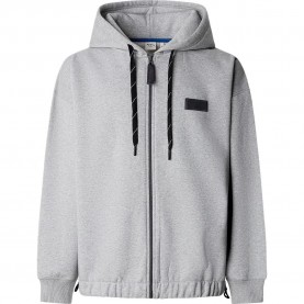 Блуза Pepe jeans PJL73 full zip sweatshirt - Grey (Marl Grey) блуза,мъжки,пуловери,pepe,jeans,pjl73,full,zip,sweatshirt,grey,(marl,grey)