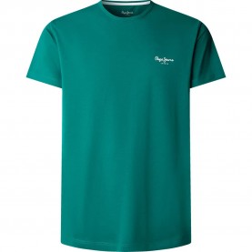 Тениска Pepe jeans PJL73 Original Basic 3N short sleeve T-shirt - Green (Sherwood Green) тениска,мъжки,тениски,дамски,тениски,pepe,jeans,pjl73,original,basic,3n,short,sleeve,t,shirt,green,(sherwood,green)