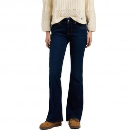 Pepe jeans Pimlico PL20510826FA Flare Fit low waist jeans - Blue (Denim) мъжки,панталони,дамски,панталони,pepe,jeans,pimlico,pl20510826fa,flare,fit,low,waist,jeans,blue,(denim)