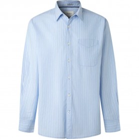 Риза с дълъг ръкав Pepe jeans Ritchie long sleeve shirt - Blue (Azure Blue) риза,с,дълъг,ръкав,дамски,ризи,мъжки,ризи,pepe,jeans,ritchie,long,sleeve,shirt,blue,(azure,blue)