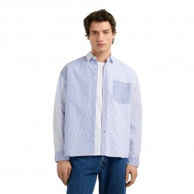 риза,с,дълъг,ръкав,дамски,ризи,мъжки,ризи,pepe,jeans,roma,long,sleeve,shirt,blue,(bleach,blue)