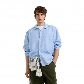 Риза с дълъг ръкав Pepe jeans Randy long sleeve shirt - Blue (Bleach Blue) риза,с,дълъг,ръкав,дамски,ризи,мъжки,ризи,pepe,jeans,randy,long,sleeve,shirt,blue,(bleach,blue)