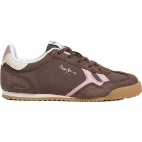 Маратонки Pepe jeans Vinnie Retro trainers - Brown (Stag Brown) маратонки,мъжки,маратонки,дамски,маратонки,pepe,jeans,vinnie,retro,trainers,brown,(stag,brown)