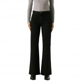 Pepe jeans Willa PL20508059CD Flare Fit high waist jeans - Black (Denim Enzyme Deep Black) мъжки,панталони,дамски,панталони,pepe,jeans,willa,pl20508059cd,flare,fit,high,waist,jeans,black,(denim,enzyme,deep,black)
