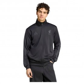 Блуза Adidas Liverpool FC DNA full zip sweatshirt - Black (Black) блуза,мъжки,пуловери,adidas,liverpool,fc,dna,full,zip,sweatshirt,black,(black)
